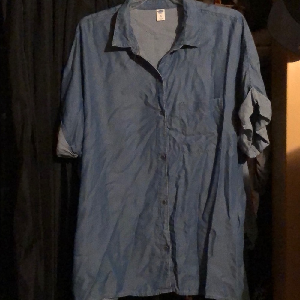 Denim top